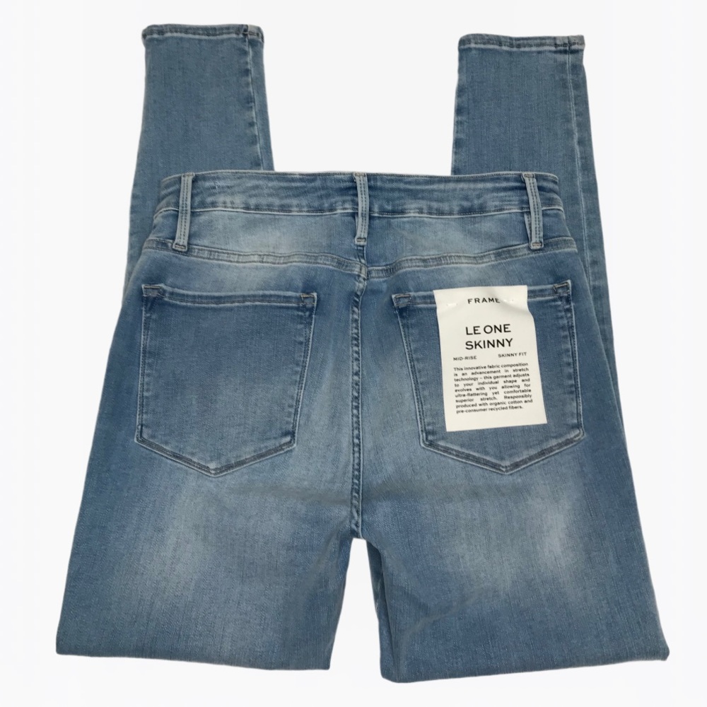 Frame Le One Skinny High-Rise Women’s Jeans - Size: 2 (29-34) - Picture 11 of 17